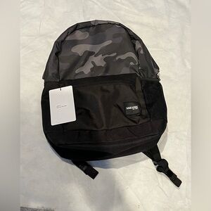 NWT CASE LOGIC Black & Grey Camo Backpack